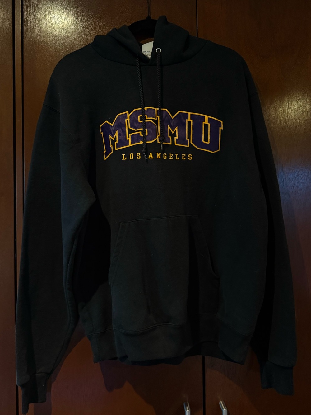 MSMU Los Angeles Black Pullover Hoodie